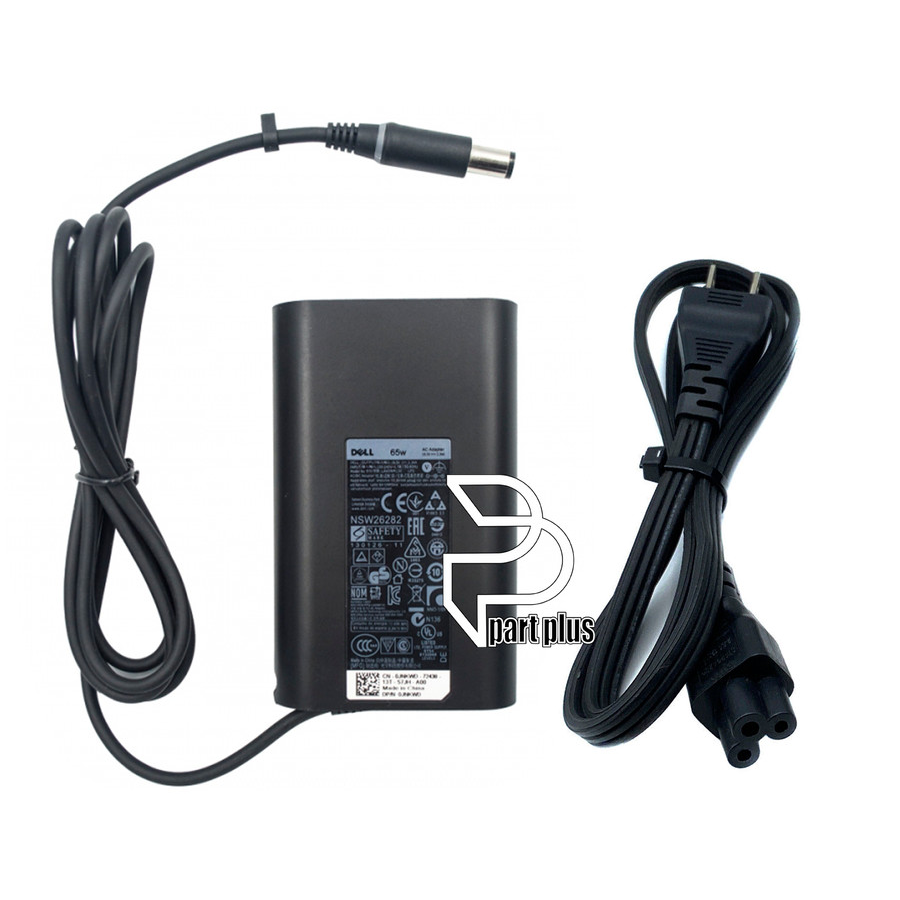 Original Slim Adaptor Charger Dell 19.5V 4.62A 90W LA90PM130 7.4x5.0