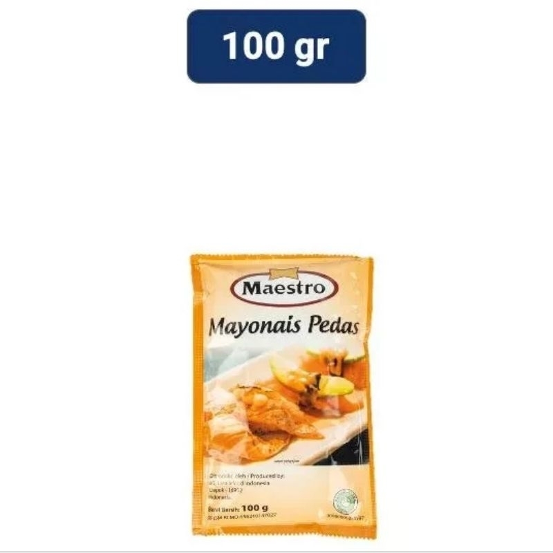 MAESTRO Mayonais Pedas 100 gr