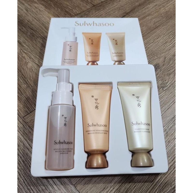 Sulwhasoo cleansing mask set