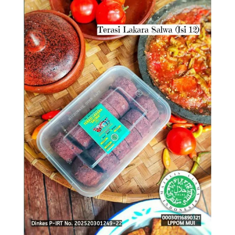 

Terasi Lakara Salwa berat 500gr - 12 keping