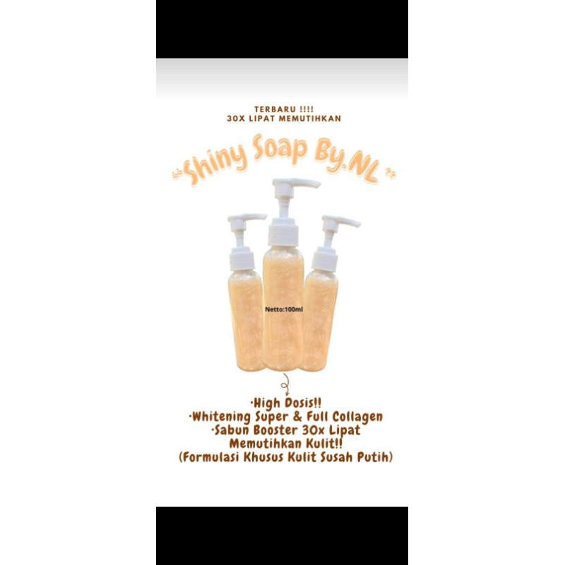 (PO) SABUN SHINY BY NL EXTRA WHITENING