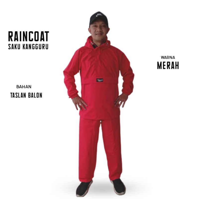 Jas Hujan Taslan Balon