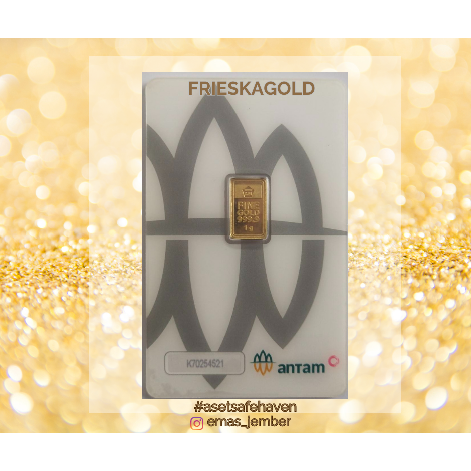 Emas Jember LM Logam Mulia Emas Antam Certieye  1 gram th  2020 bisa SPaylater