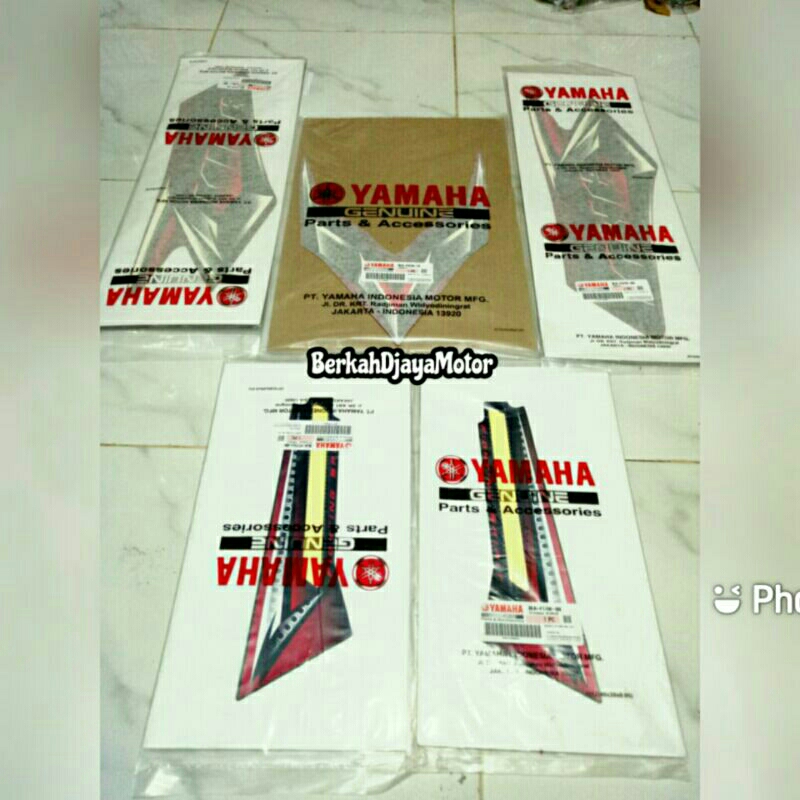 striping rx king rxking peredam 2008 2009 original yamaha