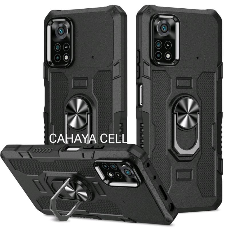 Soft Case EYE XIAOMI POCO M3 - POCO M3 Soft Case HIT EYE RING Standing Cover Armor Case Hp Pelindung