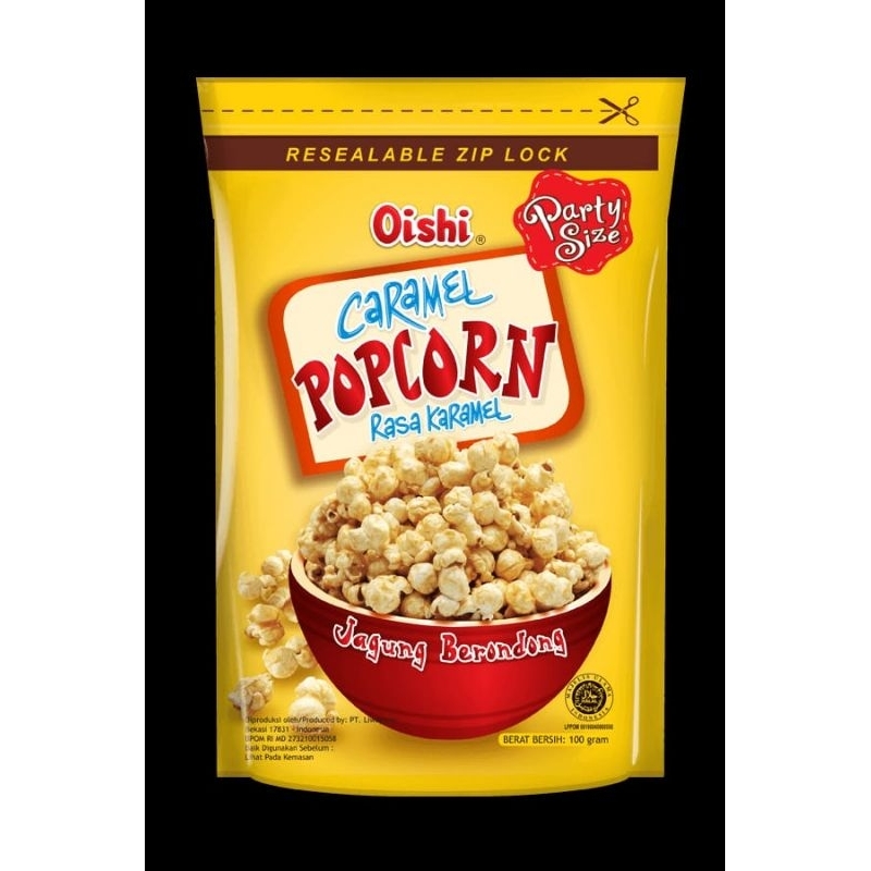 

caramel popcorn