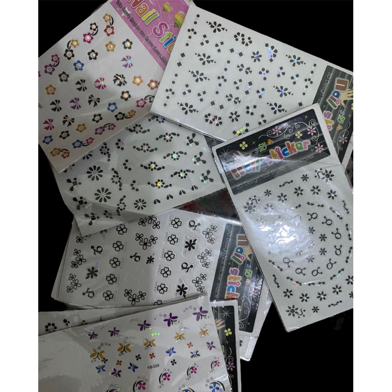 

Sticker Nail Art kuku sticker Lucu