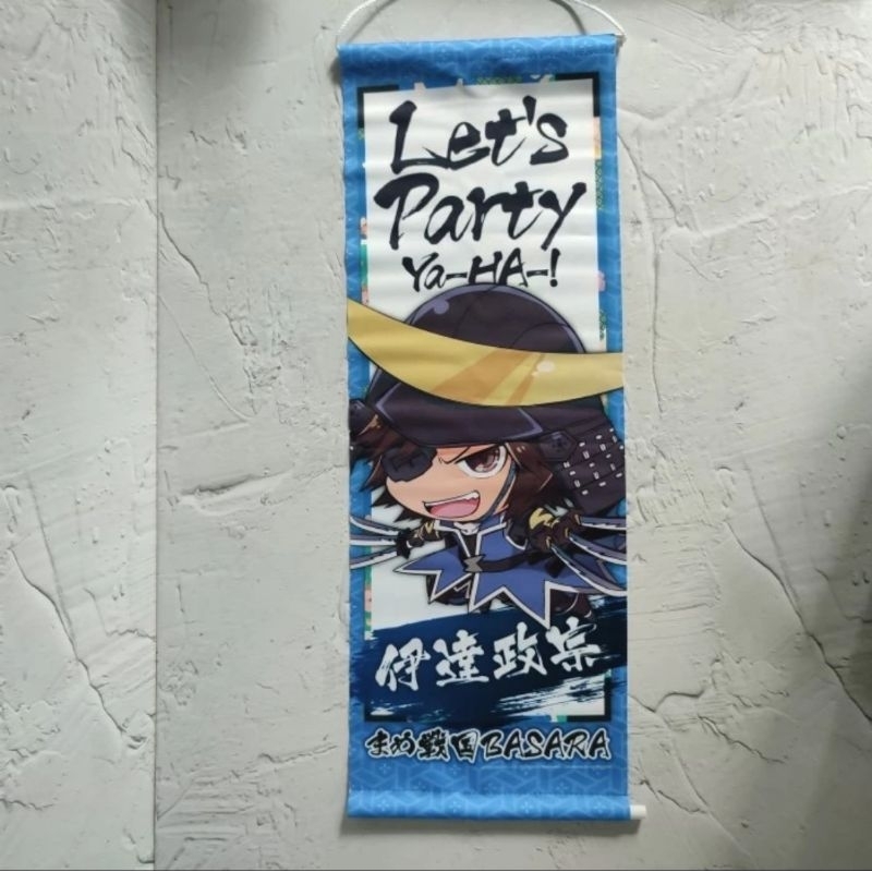 official merch capcom mini tapestry basara date masamune