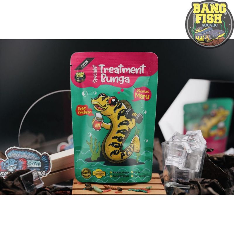 ￼PELET ANDALAN BANG FISH x FAJAR ARIEF 60gram (HARGA PROMO SPECIAL) UNTUK PROGRES BUNGA CHANNA MARU