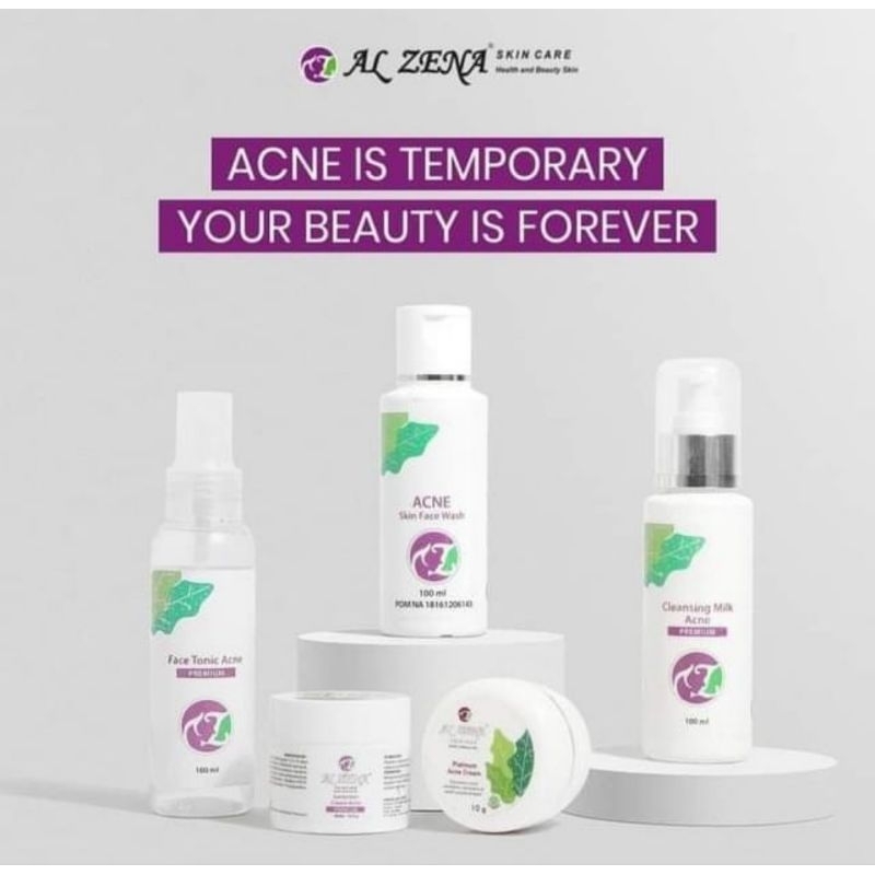 TERMURAH | PAKET HEMAT AMPUH MENGHILANGKAN JERAWAT 100% ORI ALZENA SKINCARE