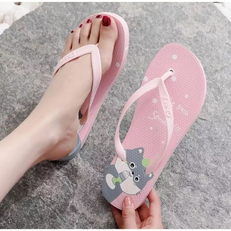 SANDAL JEPIT WANITA THE GRASS HAS-Ping