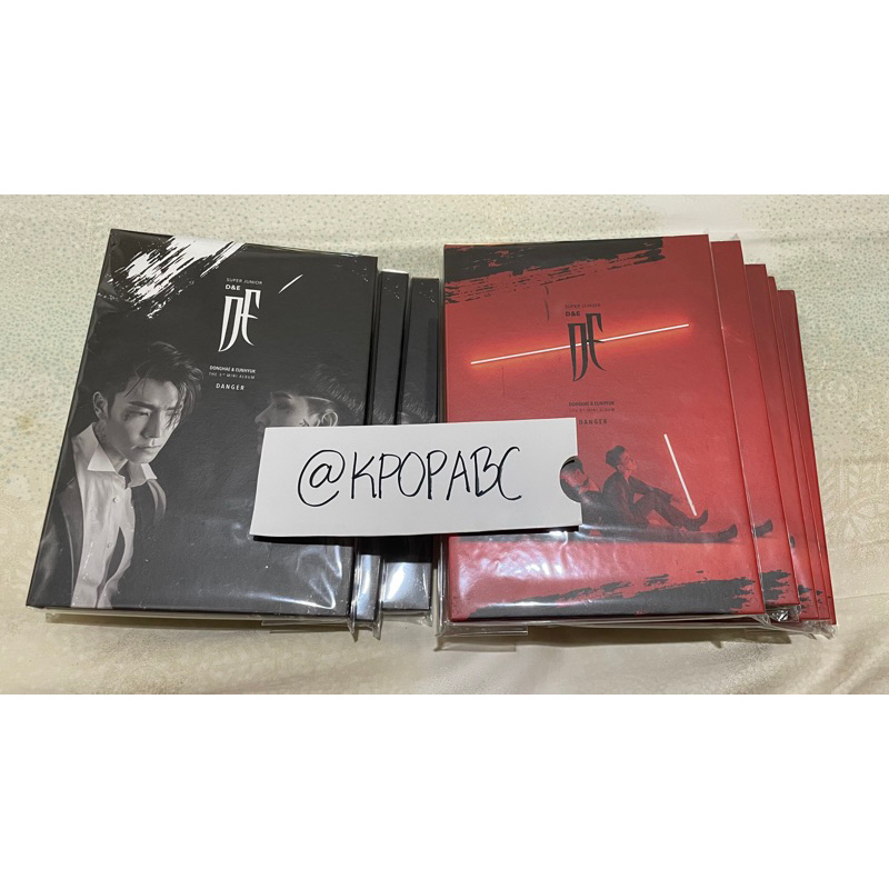[READY] Album Only Super Junior D&E Donghae Eunhyuk Danger murah