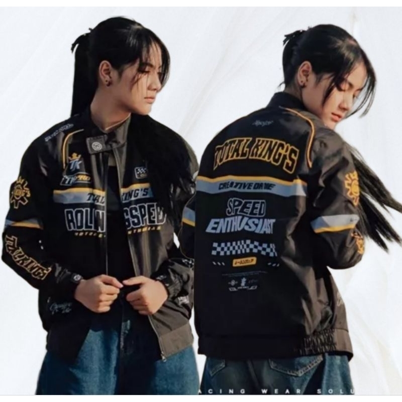 Jaket Rollingspeed x Total Kings Gratis Stiker