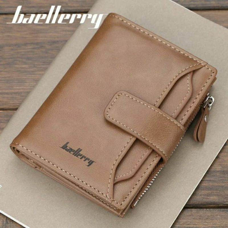 Dompet Pendek Kulit Pria Dompet Lipat Baellerry D3218