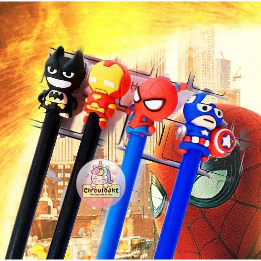 

Pen Gel Motif Lucu Superhero Doraemon Cat Paw