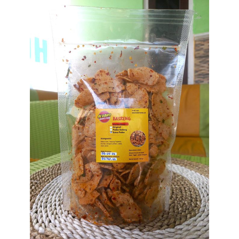 

BASRENG PEDAS RENYAH DAUN JERUK 200gr