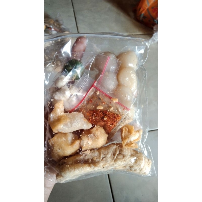 

paket usaha baso Aci 10 bungkus udah di vacum