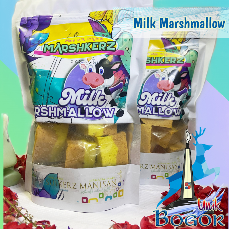 

Milk Marshmallow 300g Marshmallow Susu Halal Marshkerz