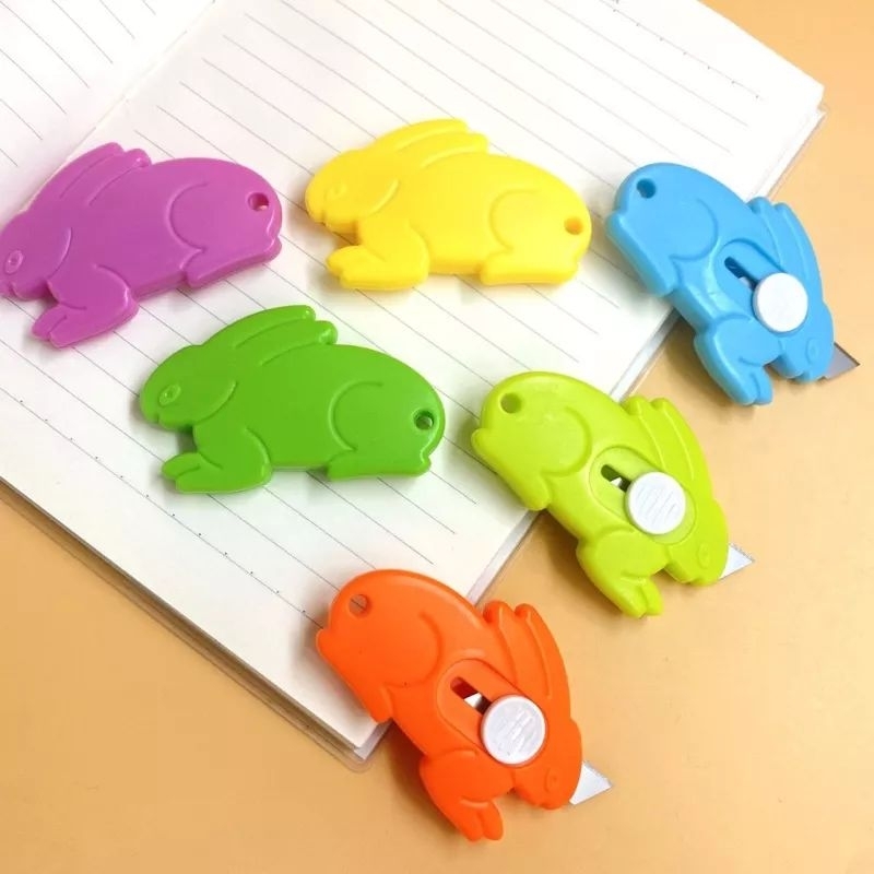 

❤Afnansa❤ Cutter Mini Pembuka Paket ~ Cutter Portable Kiyomi