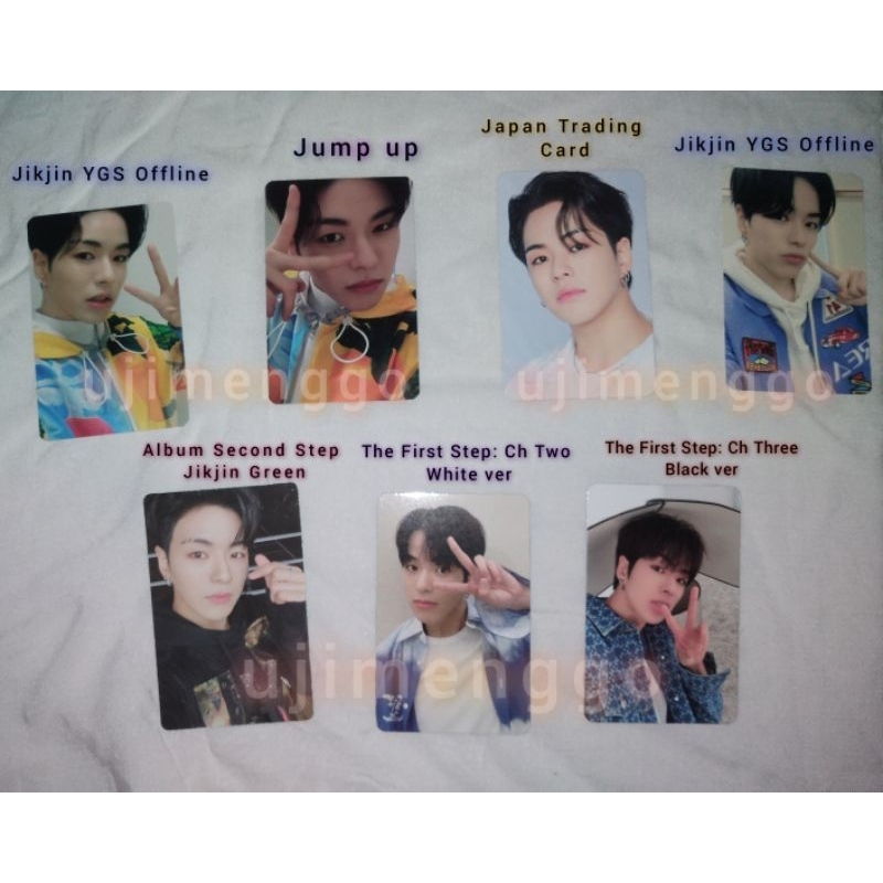 TREASURE JAEHYUK OFFICIAL PHOTOCARD YGS OFFLINE JUMP UP CH2 CH3 JAPAN TC JIKJIN GREEN