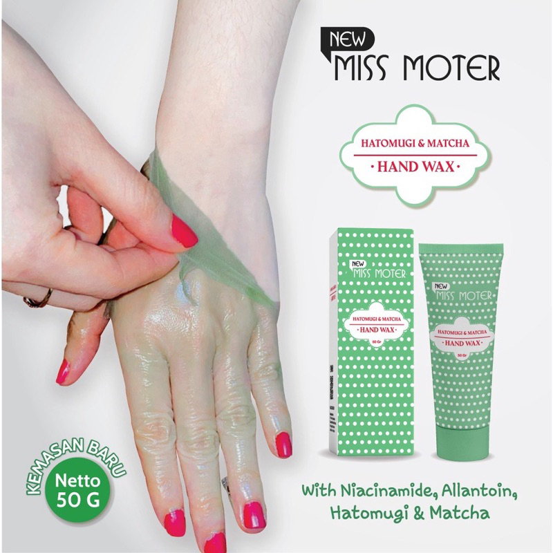 Miss Moter Matcha &amp; Milk Hand Wax