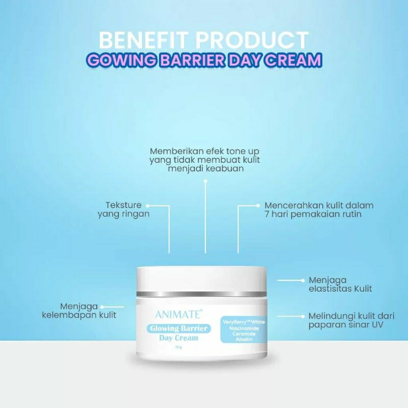 ANIMATE Glowing Barrier Skin Repair Series - Pelembab Wajah