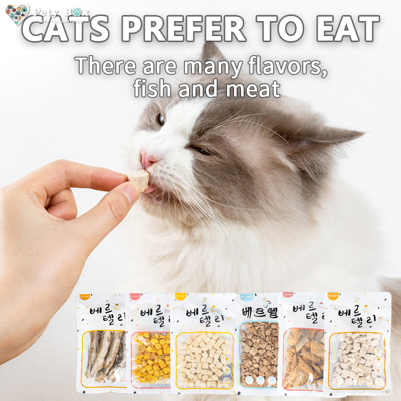 Snack Kucing Treats Cemilan Sehat Dari Daging Segar Makanan Daging Beku Snack Cemilan Sehat dan Lezat Untuk Anabul Kucing dan Anjing / Freeze Dried Snack for Pet Cat and Dog