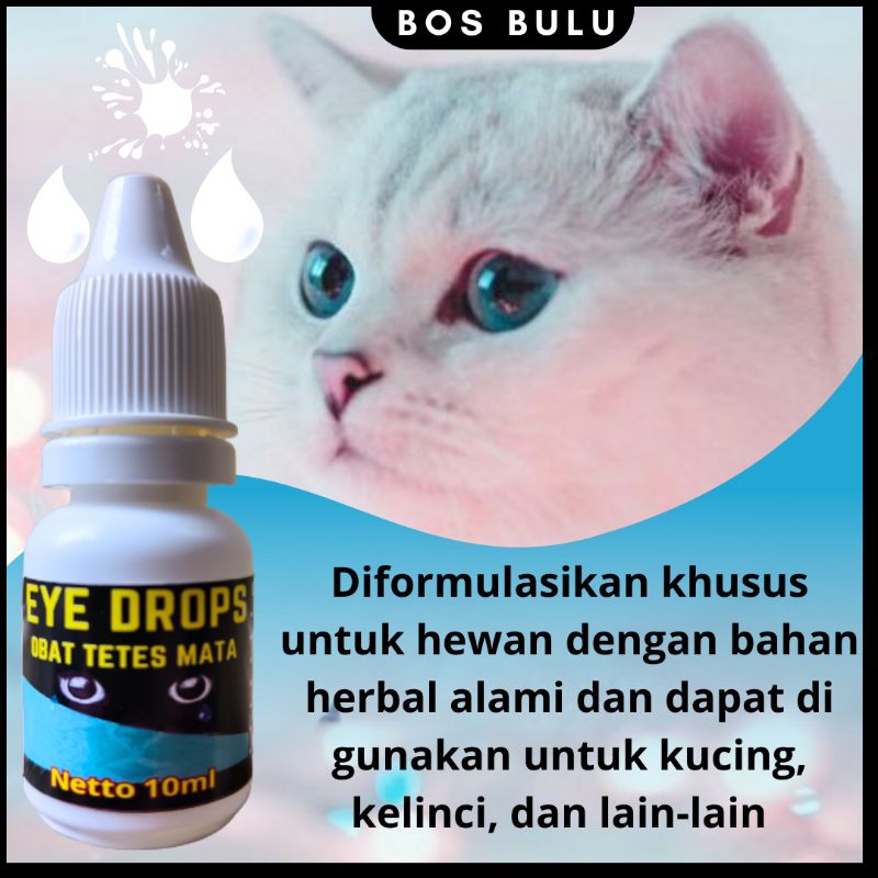 eye drops obat tetes mata infeksi alergi merah iritasi selaput kucing 10ml