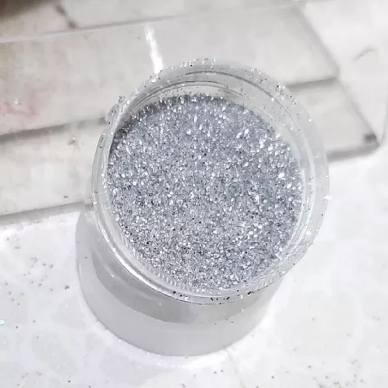 HIGH QUALITY Nail Art Glitter Powder Dalam Wadah 10ml