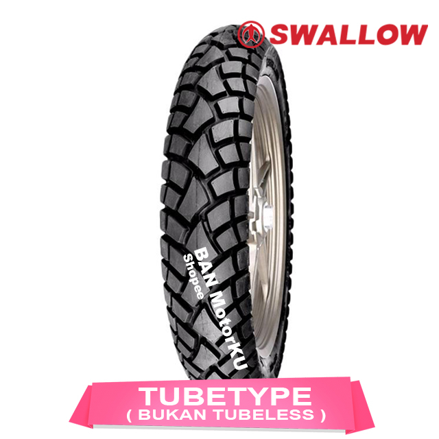 Swallow Street Enduro Sb 117 ( Sb117 ) 90/90-14 Ban Motor Matic Semi Trail Tubetype ( Tidak Tubeless