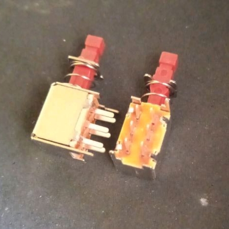 Switch mini 6 pin switch dpdt