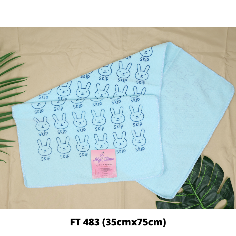 Handuk Bayi Microfiber Premium / Handuk Anak Premium Motif Hewan Kualitas Import 50 X 100 Handuk Besar 70 x 140cm 35 X 75 Kecil