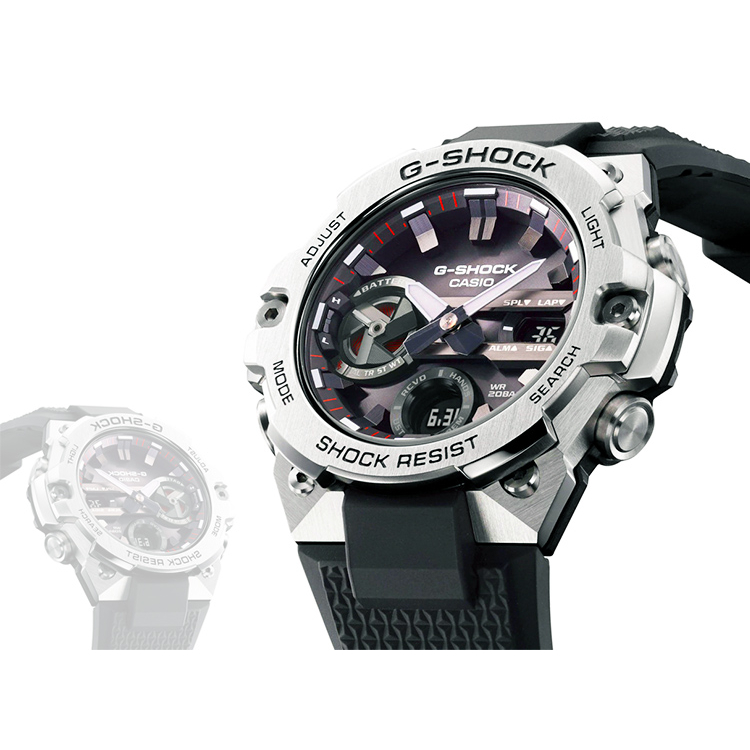 G-SHOCK GST B-400 ANTI AIR JAM TANGAN PRIA CASIO B400 RUBBER ORIGINAL MEWAH ELEGANT CASUAL FORMAL