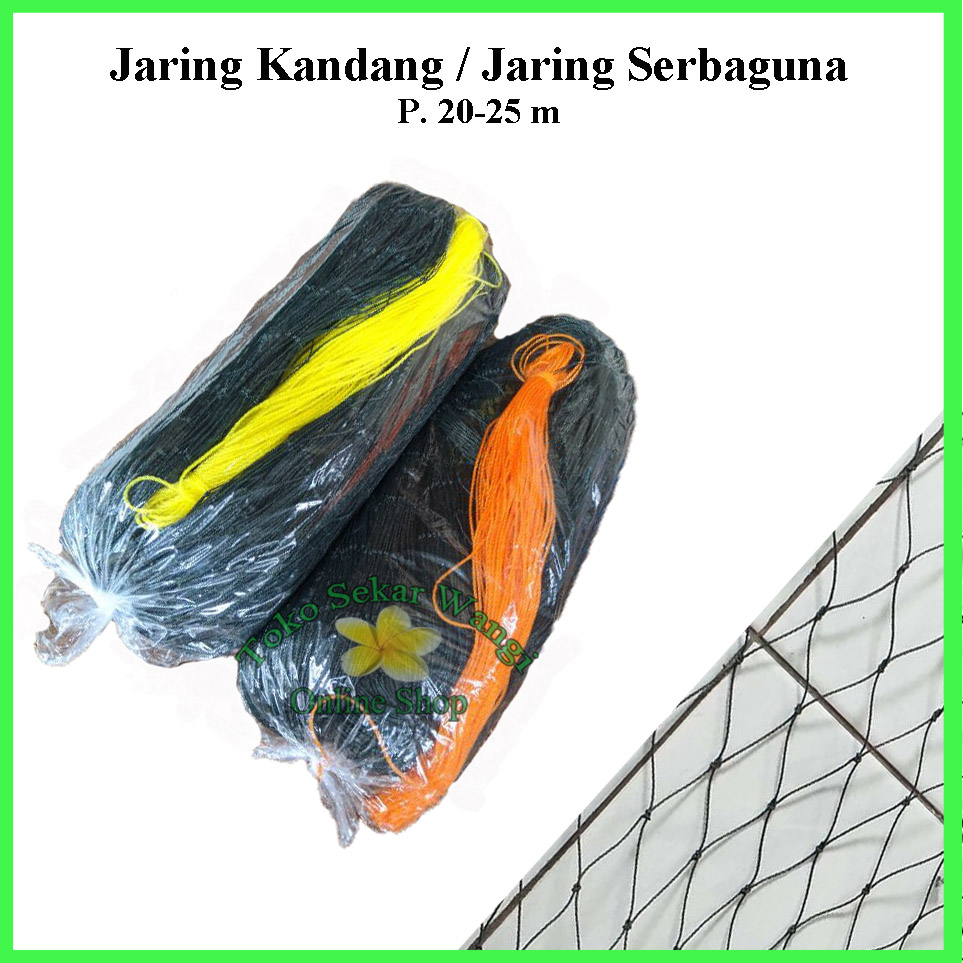 Jaring Ayam Jaring Pagar Kandang Jaring Tanaman Jaring serbaguna bisa untuk pagar kandang ternak, pa