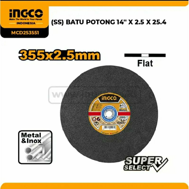 INGCO Batu Potong Besi 14Inch MCD253551