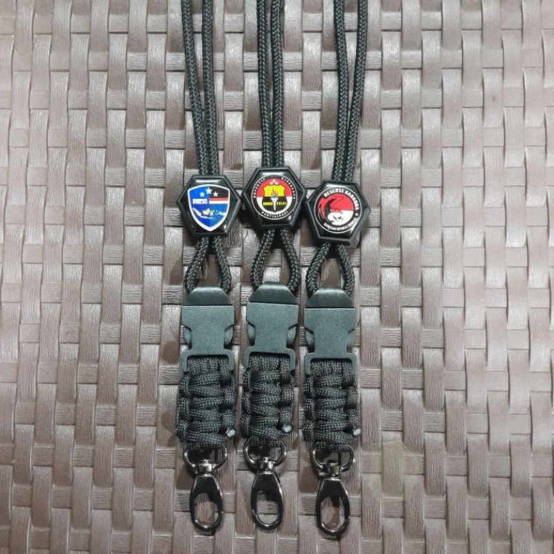 

lanyard tali id card logo costum