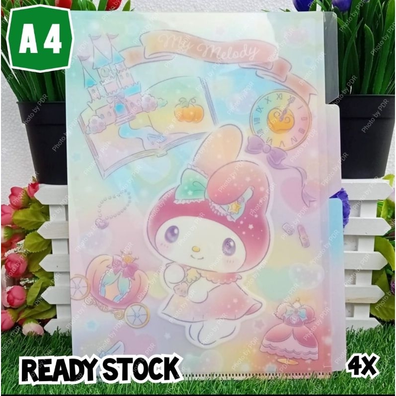 

Map File Folder Dokumen A4 3 Layers Sanrio Karakter My Melody