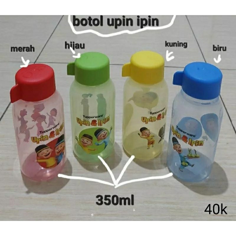 botol minum upin ipin by tupperware