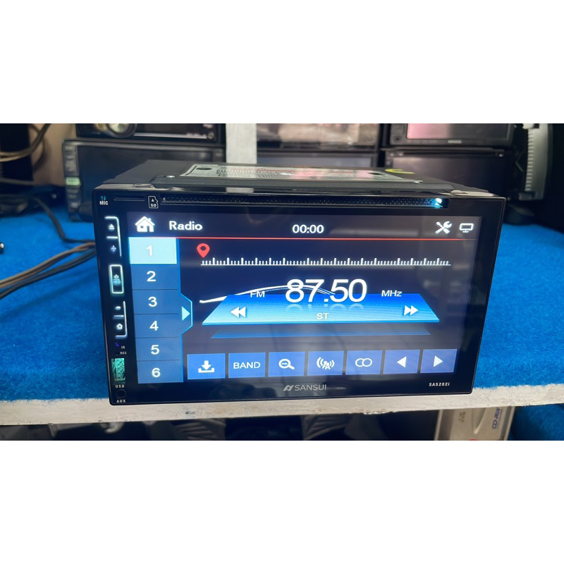 head unit sansui bluetooth