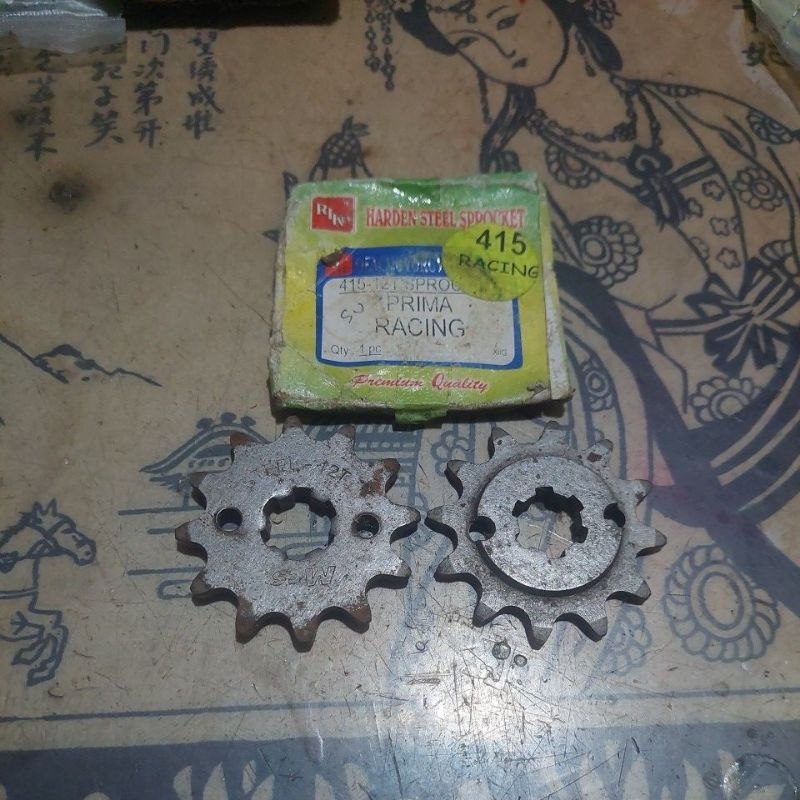 Gir Depan Tipis Smash Grand Supra, RXK, Satria Fu 415 Racing