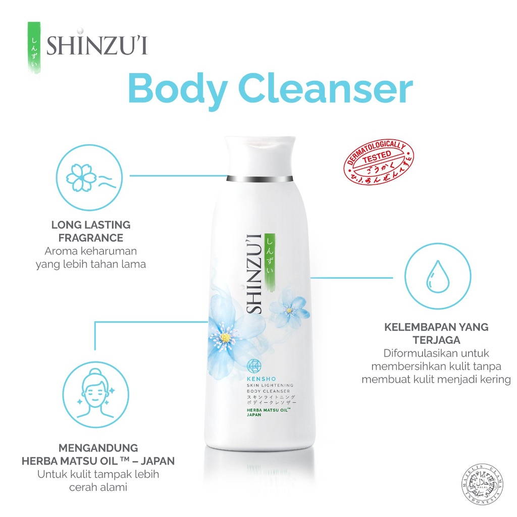 Shinzui body wash botol 250ml