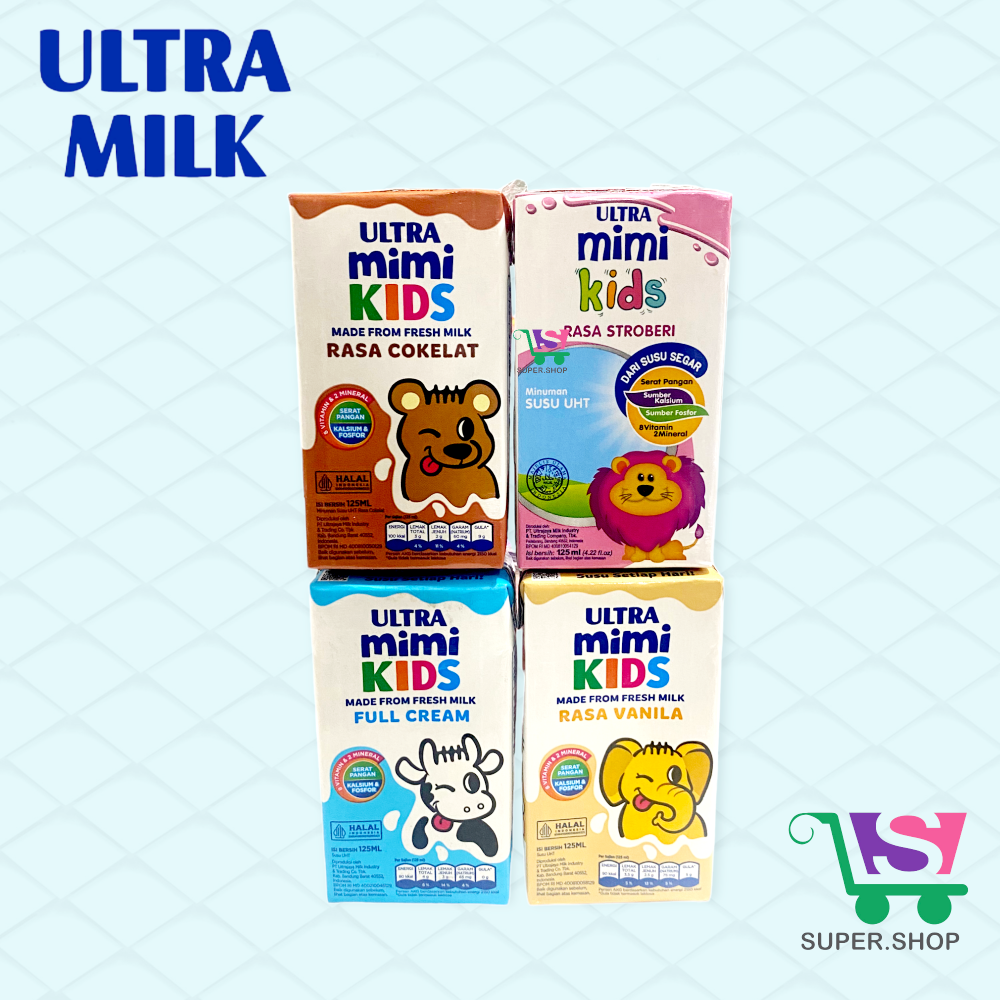 Susu Ultra Mimi Kids UHT 125 ML