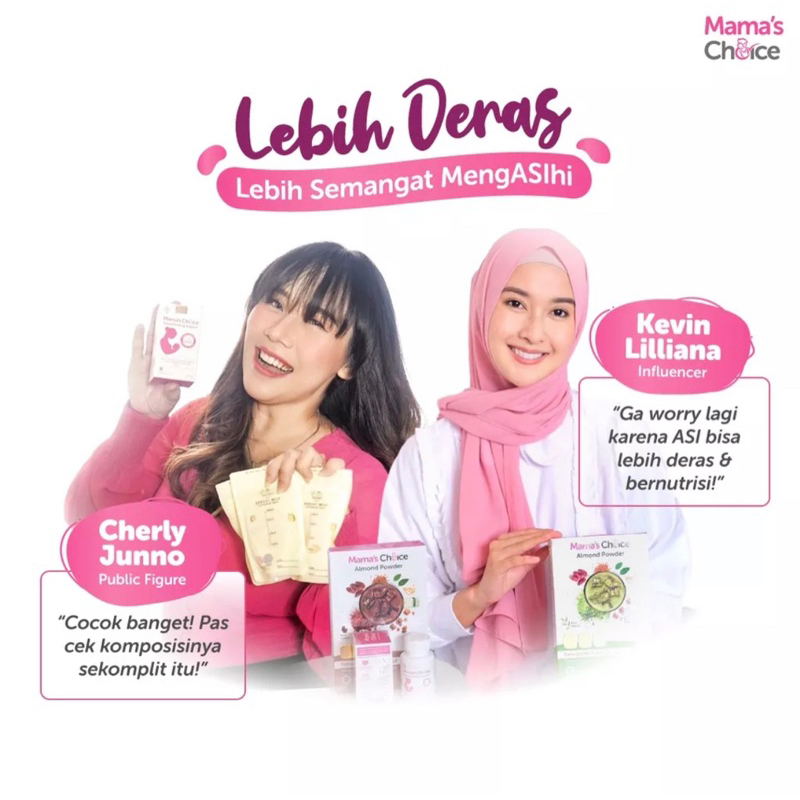 Mama's Choice Almond Milk Powder 200gr Mamas Choice Asi Booster Susu Almond