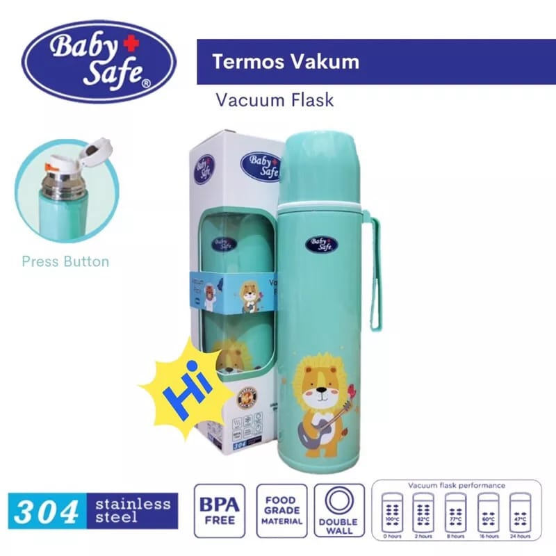 BABY SAFE TER04 Vacuum Flask Karakter Termos Panas Dingin