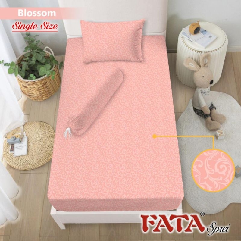 Fata - Sprei Polos Embos Blossom Uk Single 90x200 /100x200 cm