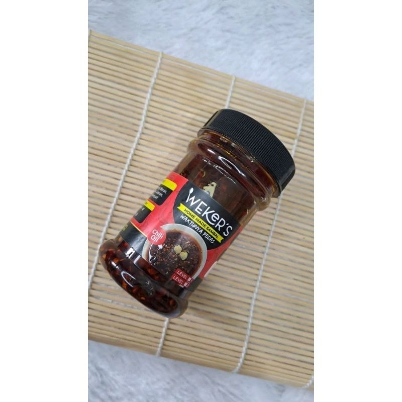 

Chili Oil sambal wekers 140 gr