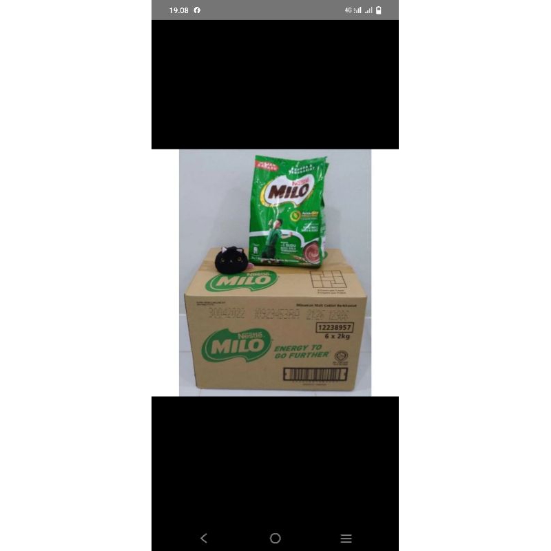 

milo 2 kg dus / kotak