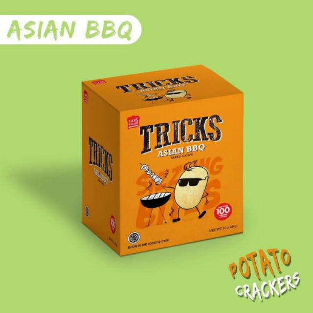 Tricks Snack Potato Baked Chips Box isi 10 pcs