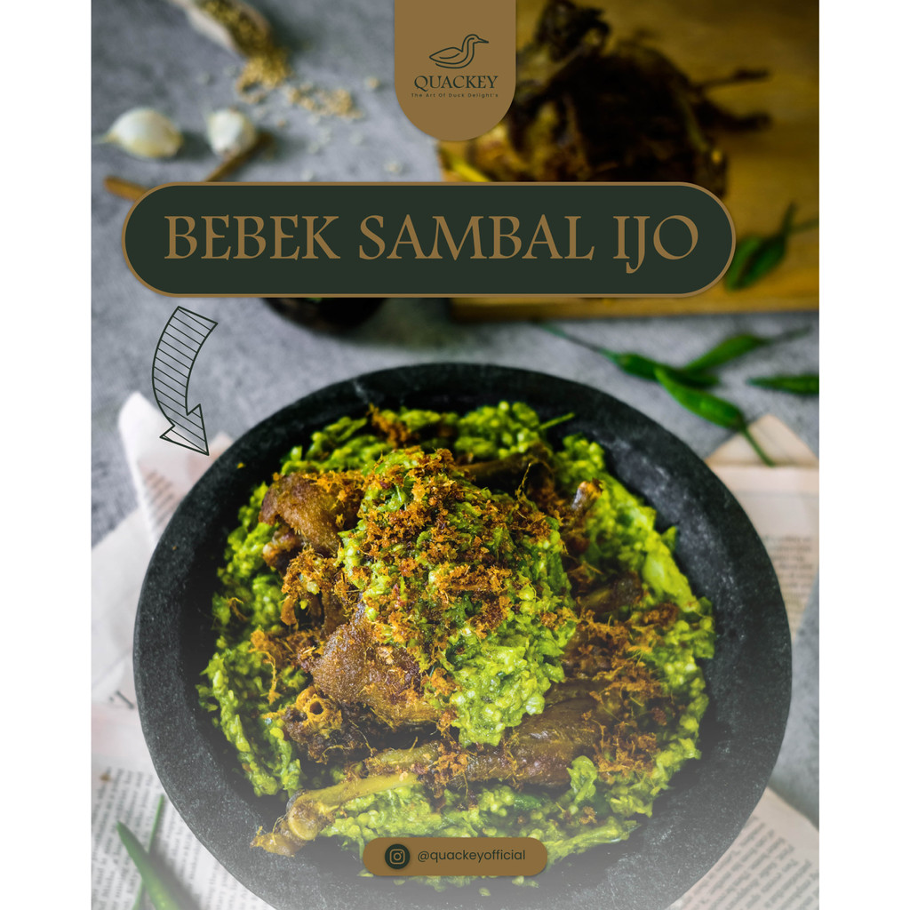 

Bebek SAMBEL IJO - Bebek Frozen (Peking) Quackey