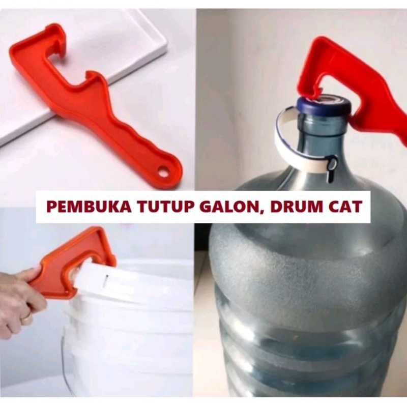 ALAT PEMBUKA KALENG CAT SERBAGUNA / ALAT PEMBUKA AIR GALON EMBER GENTONG CAT